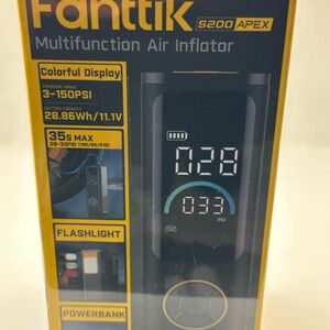 S200 APEX Multifunction Air Inflator - Black